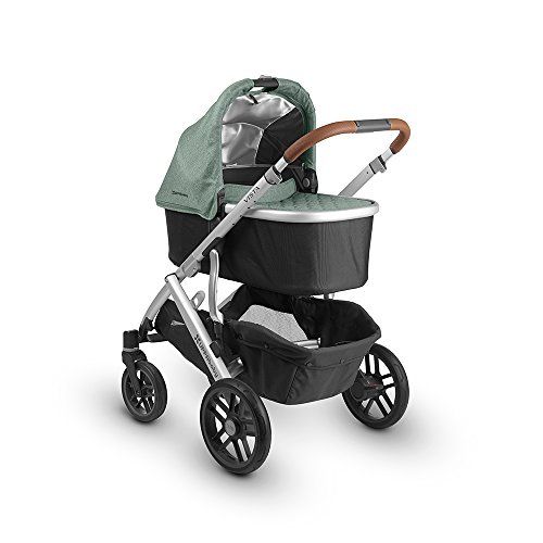  UPPAbaby VISTA Stroller, Charcoal MelangeSilverLeather, Jordan