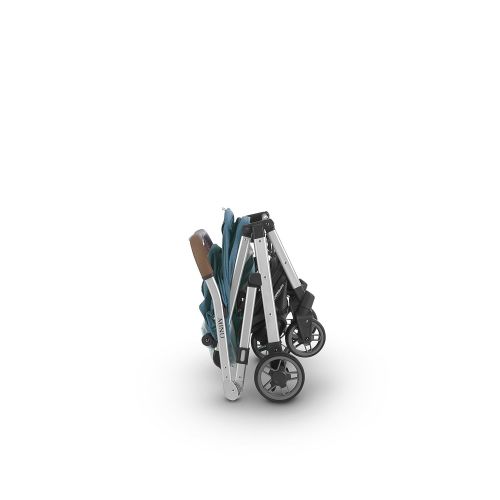  2018 UPPAbaby MINU Stroller - Jordan (Charcoal MelangeSilverBlack Leather)