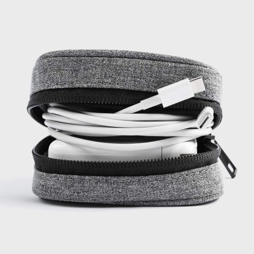  [아마존베스트]UPPERCASE Organizer 5.0 Small Portable Electronics Accessories Travel Storage Pouch for Laptop MacBook Accessories, Chargers, Tech Gears, Gadgets, Cables, Cords, USB Drives, Earpho