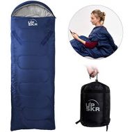 [아마존 핫딜] [아마존핫딜]UPSKR Sleeping Bag Lightweight & Waterproof for Adults & Kids Cold Weather, 4 Season Rectangular Sleeping Bags Great for Indoor & Outdoor Use Hiking Backpacking Camping Traveling w