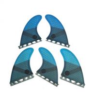 UPSURF Surfboard fins k2.1 5fins Future Surfing fins Honeycomb Choose Color