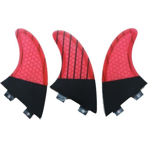  UPSURF Surfboard Tri Fin FCS Fins Carbon G5/G3 Size Thruster Set