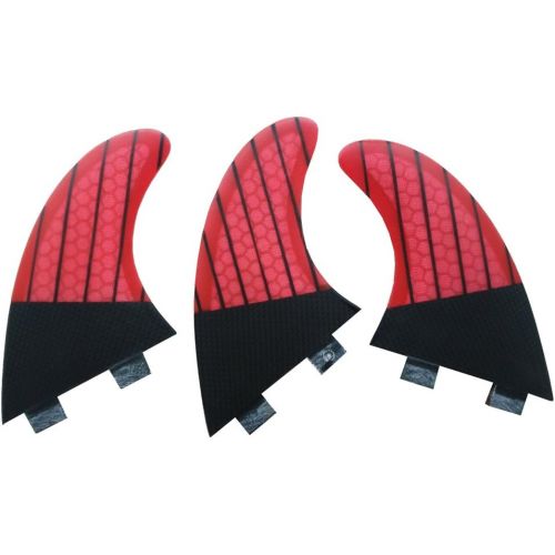  UPSURF Surfboard Tri Fin FCS Fins Carbon G5/G3 Size Thruster Set