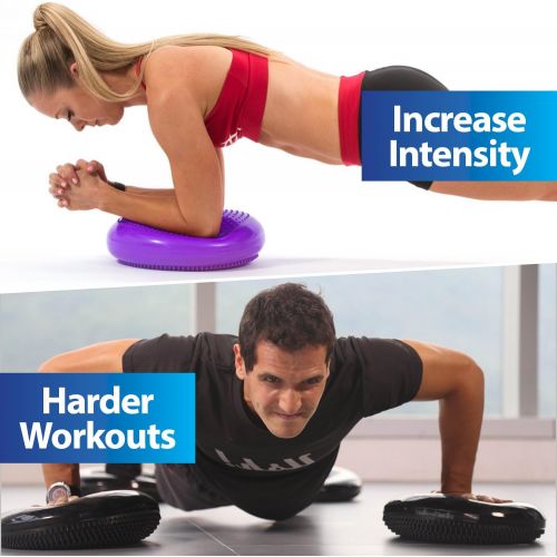  [아마존핫딜][아마존 핫딜] URBNFit Balance Disc - Stability Wobble Cushion - Lumbar Support For Desk and Office Chair, Lower Back Pain Relief and Support - Kids Wiggle Seat For Classrooms - Home Gym Workout Equipmen