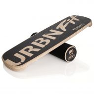 URBNFit Balance Board Trainer - Roller Board For Exercise, Athletic Training and Board Sports - Fun Workout Equipment For Balance, Stability and Improving Core Strength - Free Work
