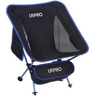 URPRO Outdoor Ultralight Portable Folding Chairs with Carry Bag Heavy Duty 145kgs Capacity Collapsible Chair Camping Folding Chairs Beach Chairs …