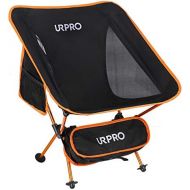 URPRO Outdoor Ultralight Portable Folding Chairs with Carry Bag Heavy Duty 145kgs Capacity Collapsible Chair Camping Folding Chairs Beach Chairs …