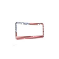 US Flag License-Plate Holder