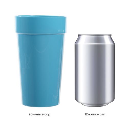  US Acrylic Spectrum 20-Ounce Plastic Tumblers | Set of 12 in 6 Assorted Colors