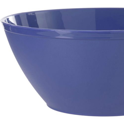  [아마존베스트]US Acrylic Fresco 6-inch Plastic Bowls for Cereal or Salad | set of 8 in 4 Coastal Colors