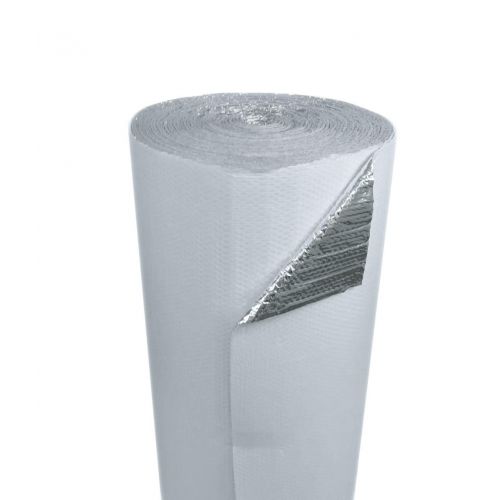  US Energy Products Us Energy Products 48 x 250 White Double Bubble Reflective Foil Insulation Thermal Barrier R8