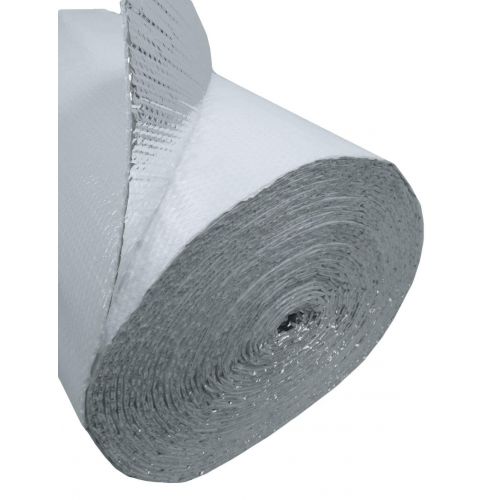  US Energy Products Us Energy Products 48 x 250 White Double Bubble Reflective Foil Insulation Thermal Barrier R8