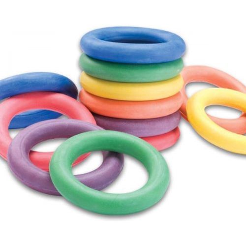  US Games 6.5 in. Rubber Deck Rings (12-Pack)