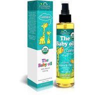 US Organic Baby Oil with Calendula, Jojoba and Olive Oil with Vitamin E, USDA Certified Organic, No Alcohol, Paraben, Artificial Detergents, Color, Synthetic Perfumes, 5 fl. Oz (Un