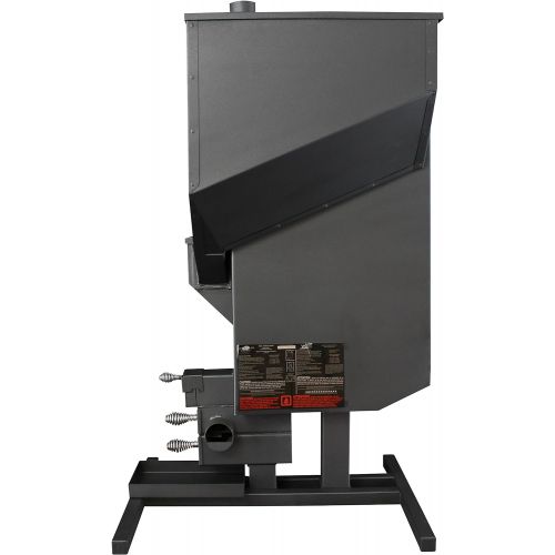  [아마존베스트]US Stove Company US GW1949 Wiseway Non-Electric Pellet Stove, 60 lbs Hopper, Black