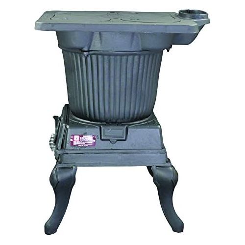  US Stove Company SR57E Rancher Cast Iron Stove, Black