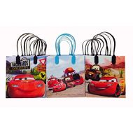 USA Disney Car Mc Queen Party Favor Goodie Small Gift Bags (12 Bags)