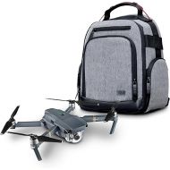 USA Gear Drone Backpack - Drone Case Compatible with DJI Mavic Pro 3, Spark Mini, Ryze Tello, Yuneec Breeze and More - Customizable Interior, Weather Resistant, Storage for Batteries and Accessories