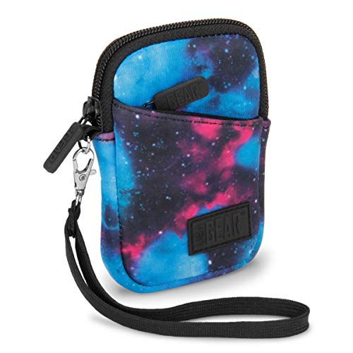  USA GEAR Compact Digital Camera Case Sleeve - Compatible with Nikon COOLPIX S33, AW130, A10, S3700, L32 and More Point and Shoots - Padded Neoprene, Extra Accessory Storage and Bel