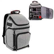 USA Gear DSLR Camera Backpack with Padded Dividers, Tripod Holder, Laptop Compartment, Rain Cover and Accessory Storage Compatible with Cameras from Nikon, Canon, Sony, Pentax and