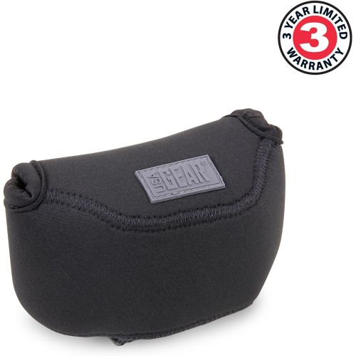  USA Gear Digital Camera Case for Panasonic Lumix DMC-ZS100/TZ100, DMC-LX100/LX10/, DC-ZS70 and More - Compact Camera Sleeve with Padded Protective Neoprene Design - Small Accessory