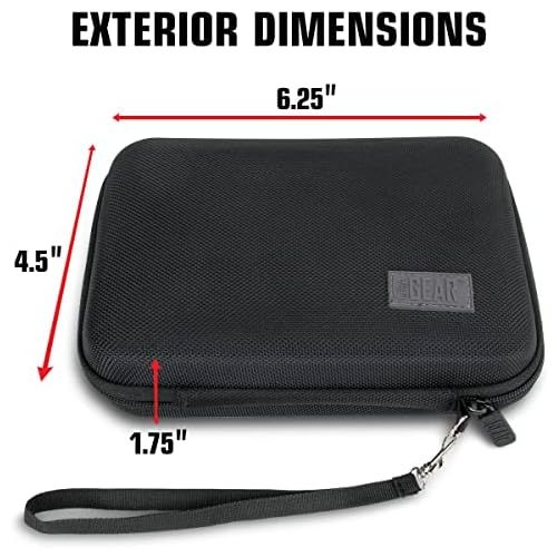  [아마존베스트]USA Gear Hard Protective Thermal Imager Carrying Case - Compatible with FLIR C5, FLIR C3, FLIR C2, Seek Reveal, XR, PRO, Fastframe XR, PerfectPrime IR0005 and More Thermal Imagers