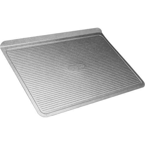  USA Pan Warp Resistant Non-Stick Aluminized Steel Bakeware Cookie Sheet, Medium (13-Inch-by-12 1/4-Inch): Baking Sheets: Kitchen & Dining