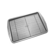 USA Pan 1606CR-3-ABC American Bakeware Classics Half Sheet Baking Pan and Cooling Rack, Aluminized Steel: Kitchen & Dining
