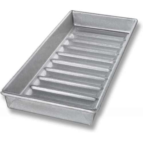  USA Pan Bakeware Aluminized Steel New England Hot Dog Pan: Hot Dog Baking Pan: Kitchen & Dining