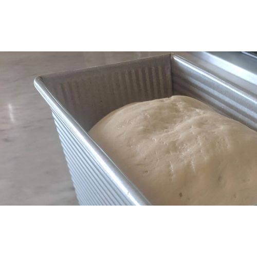  [아마존베스트]USA Pan Bakeware Pullman Loaf Pan, Large, Silver