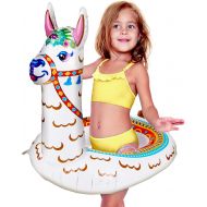 USA Toyz Llama Baby Pool Float - 27 Inch Tall Inflatable Pool Floats for Kids, Baby Safety Swimming Float