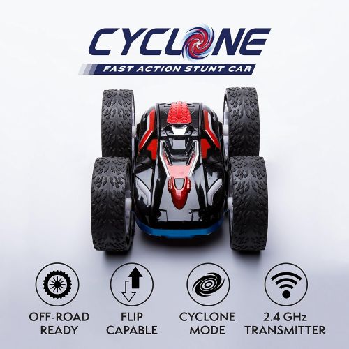  USA Toyz RC Cars for Kids Stunt Remote Control Car w Off Road RC Car Tires and 2 RC Car Batteries for Fast RC Cars for Adults + Kids