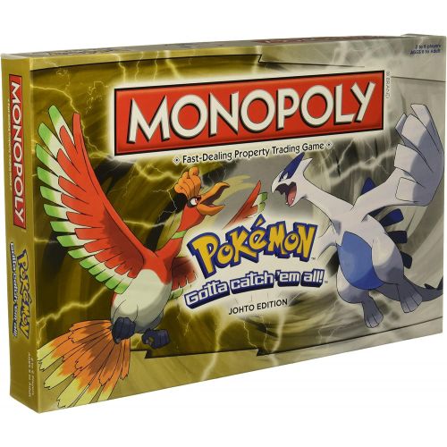  USAOPOLY Monopoly Game: Pokemon Johto Edition