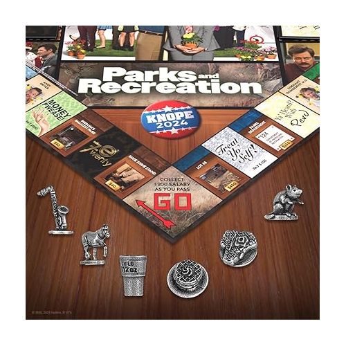  Monopoly: Parks & Recreation Edition Board Game