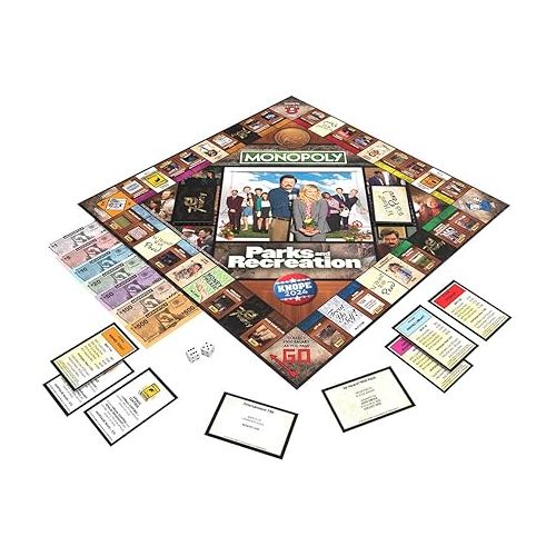  Monopoly: Parks & Recreation Edition Board Game