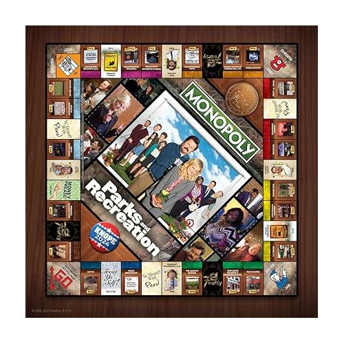  Monopoly: Parks & Recreation Edition Board Game