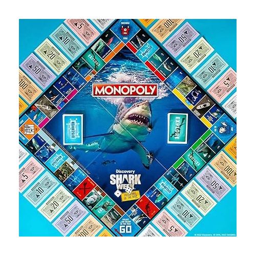  Monopoly: Shark Week Predators of The Deep