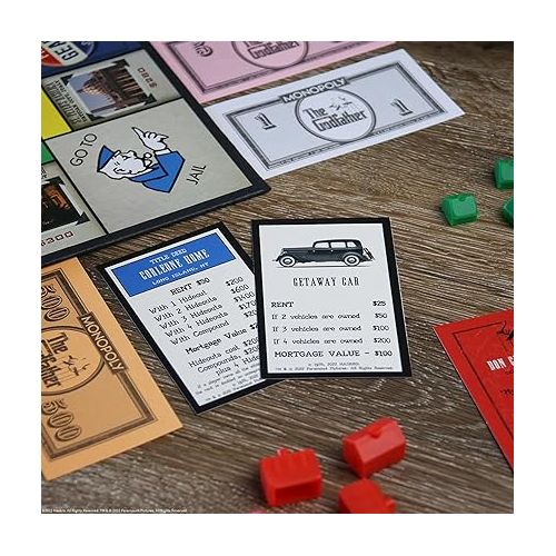  Monopoly: The Godfather 50th Anniversary Board Game