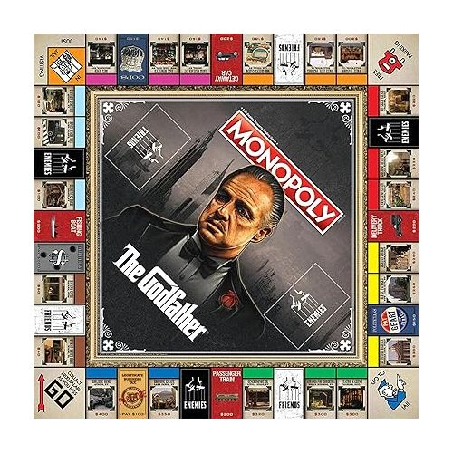  Monopoly: The Godfather 50th Anniversary Board Game