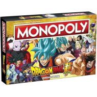 Monopoly Dragon Ball Super | Recruit Legendary Warriors Goku, Vegeta and Gohan | Official Dragon Ball Z Anime Series Merchandise | Themed Monopoly Game