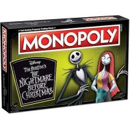 Monopoly Disney Nightmare Before Christmas Board Game | Collectible Monopoly Tim Burton Nightmare Before Christmas Movie | Collectible Monopoly Tokens
