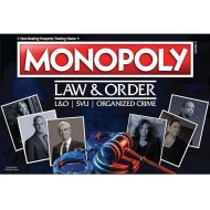 Monopoly®: Law & Order | Buy, Sell, Trade Spaces Featuring Olivia Benson, Jack McCoy, Elliot Stabler, and More | Collectible Monopoly Game | Officially-Licensed Law and Order Game & Merchandise