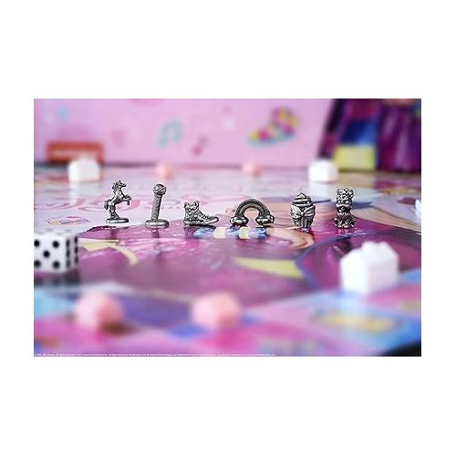  Monopoly JoJo Siwa Edition | Featuring JoJo's Signature Bows & More | Officially Licensed & Collectible JoJo Siwa Game | Great Family Game for All Ages