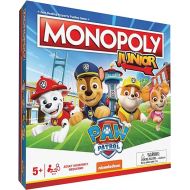 Monopoly JR PAW Patrol Board Game | Featuring Chase, Marshall, Skye, and Rubble | Officially Licensed Nickelodeon PAW Patrol Game | Family-Friendly Children's Monopoly Game | Ages 5 & Up