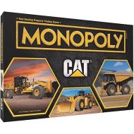 Monopoly Caterpillar | Play as Hard Hat, Tool Bag Work Boot & More | Officially Licensed and Collectible Monopoly Game Based On Caterpillar Company for 2-6 Players
