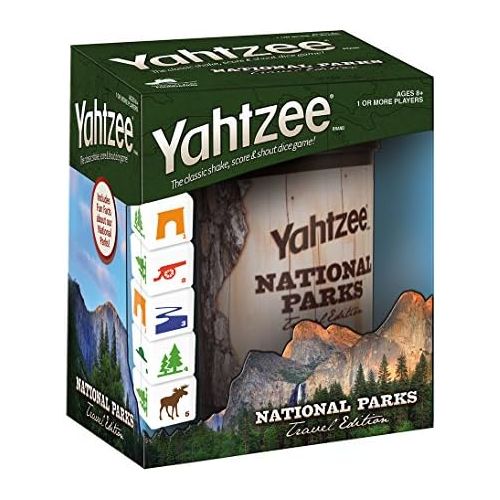  [아마존베스트]YAHTZEE National Parks Travel Edition | Classic Yahtzee Dice Game with a National Parks Theme | Perfect Travel Game for Families | Celebrate US National Parks Service