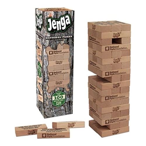  [아마존베스트]USAOPOLY National Parks Edition Jenga Action Game