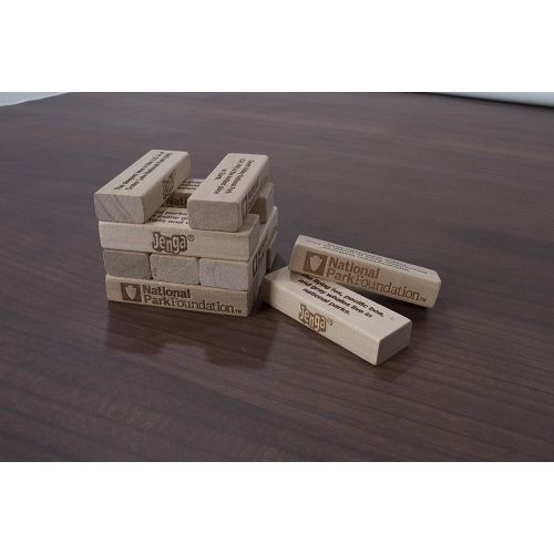  [아마존베스트]USAOPOLY National Parks Edition Jenga Action Game