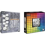 USAOPOLY Blank Slate - The Game Where Great Minds Think Alike & CUES Vibrant Color Guessing Game Perfect for Family Game Night Connect Clues and Colors Together 480 Color Squares to Guess