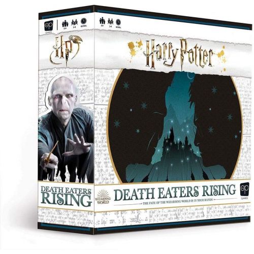  USAOPOLY Hogwarts Battle - The Monster Box of Monsters Expansion Card Game & USODC010634 Harry Potter Death Eaters Rising, Multicolour